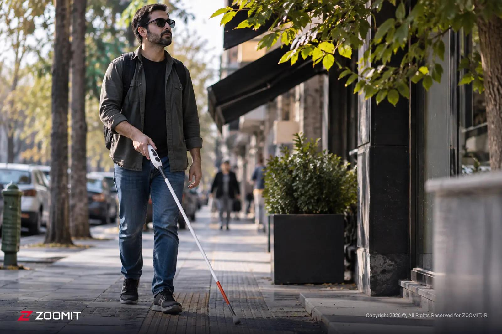 ابزاری کاربردی برای نابینایان؛ عصای سفید هوشمند چیست و چه تفاوتی با عصای معمولی دارد؟
