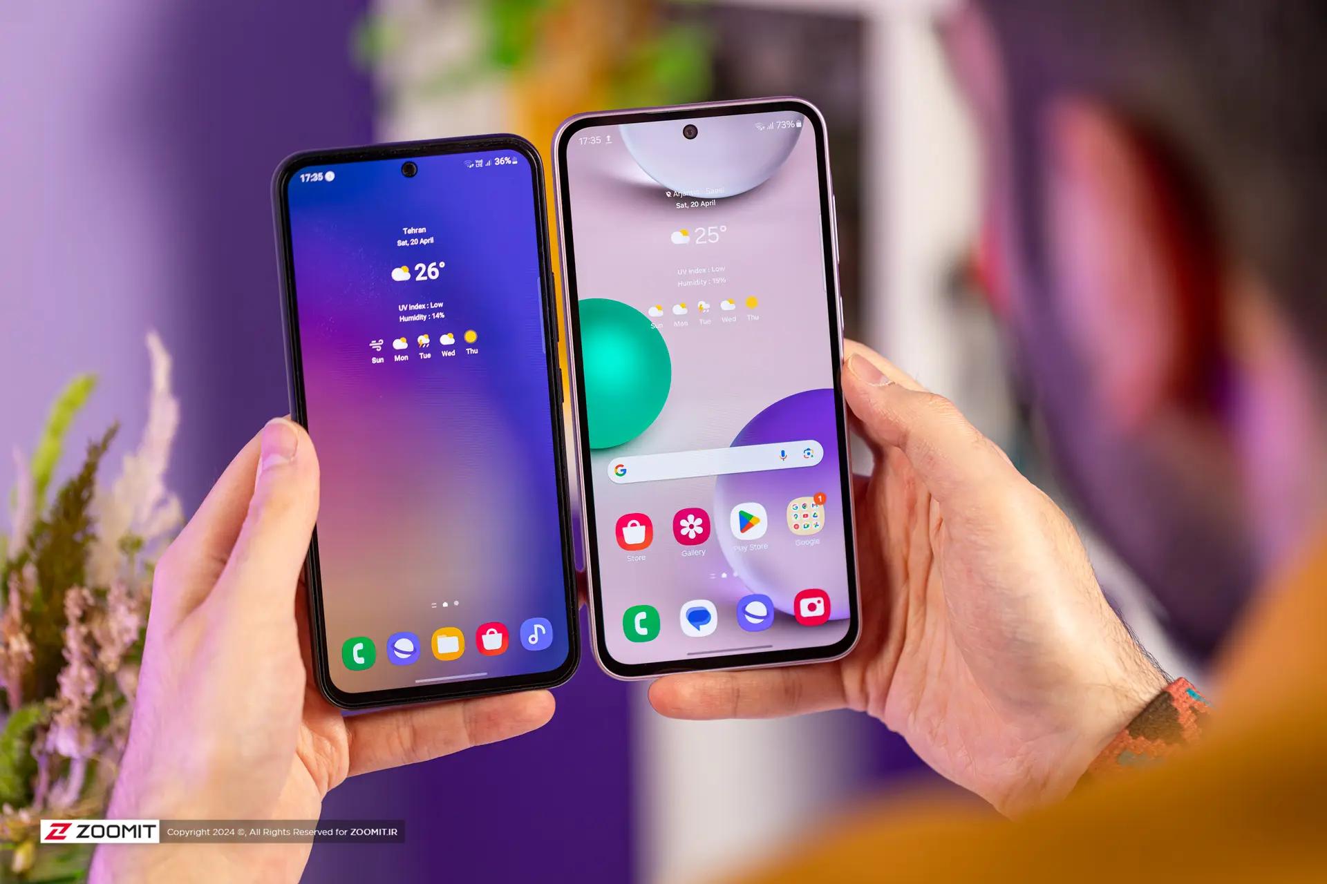 دو گوشی میانرده سامسونگ آپدیت بزرگ One UI 9 را دریافت کردند